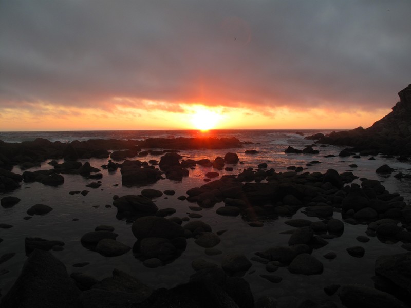 Sunset from Illa do Medio