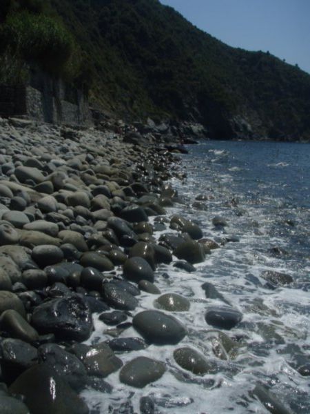 The boulder beach