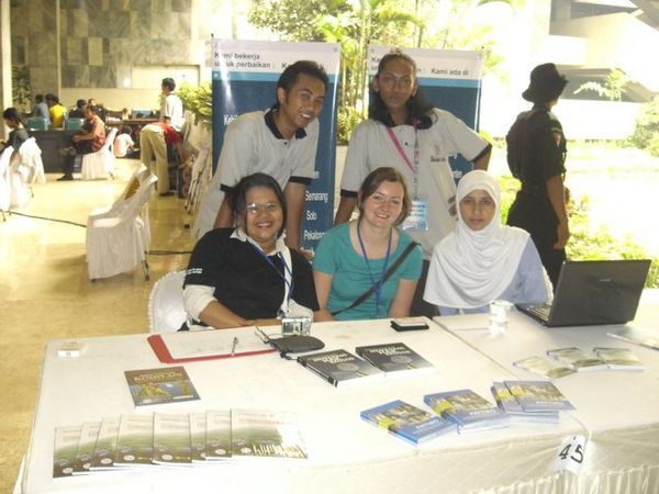 The PATTIRO stall at the Civic NGO fair in the Parliment Building