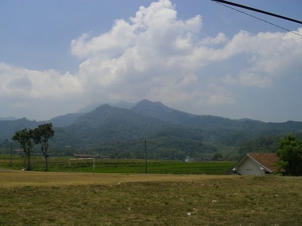 a view from the village