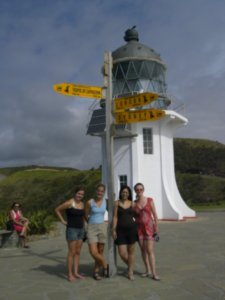 with Anita, Rina and Carrie at Cape Reigna