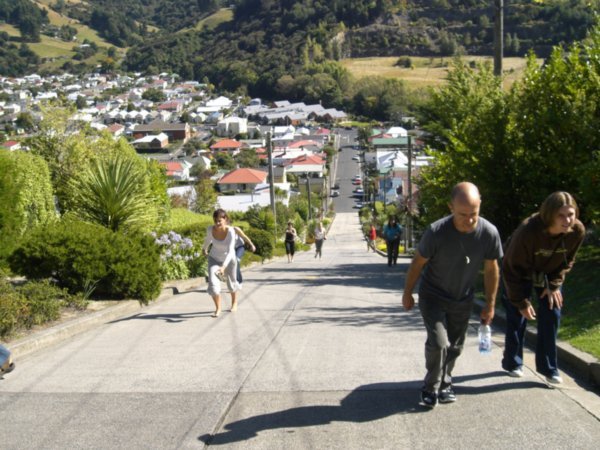 the steepest street in the world..!