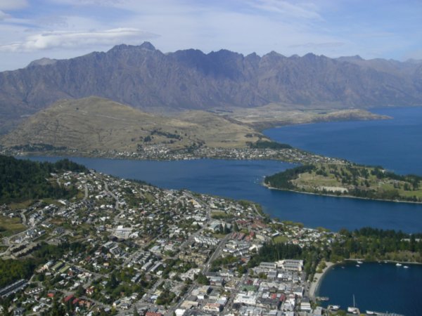 Queenstown from the Gondola