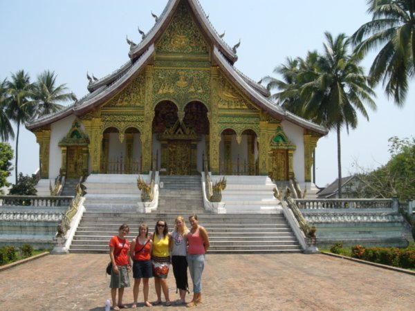 the Royal Palace temple in Louang Phabang