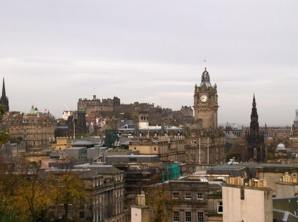View from the Top of Calton Hill