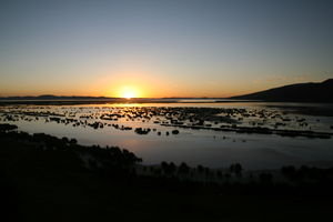 Sunrise at Lake Titicaca