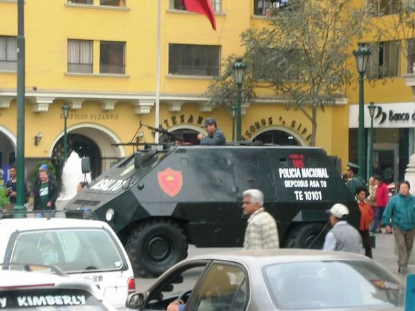 Armoured car, Lima