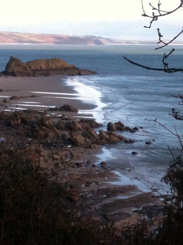 Cliff view - Pembrokeshire coastal path