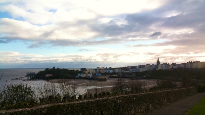Tenby from the coastal path