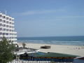 Sunny Mamaia from our hotel room