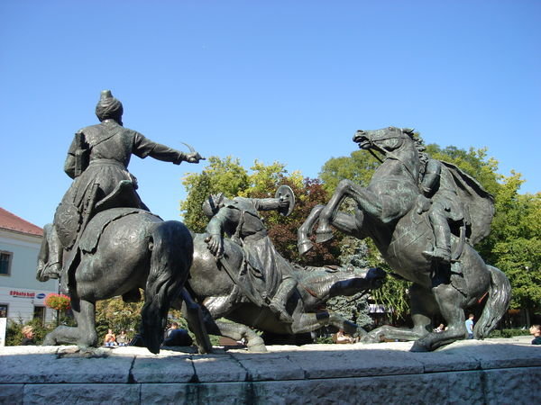 Statue in the square