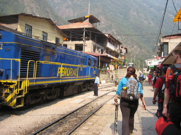 Train back to cuzco
