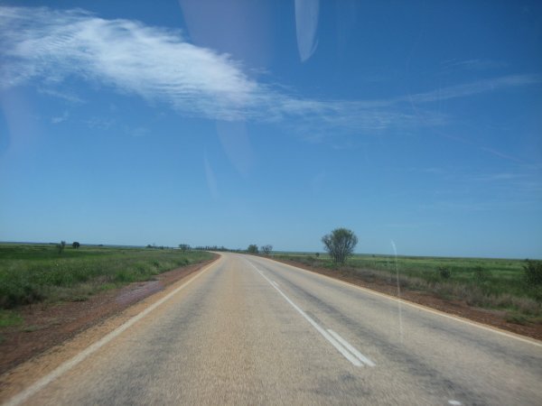 The road out of broome...