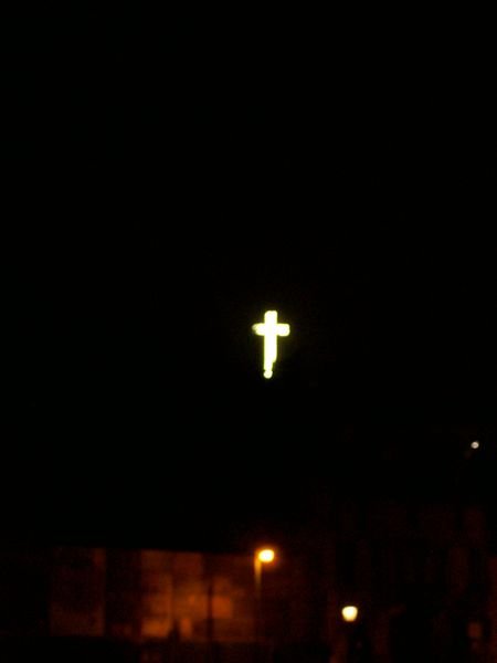 the illuminated cross