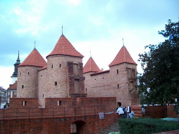 castle in old town