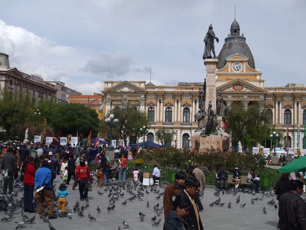Plaza Pedro di Murillo, La Paz