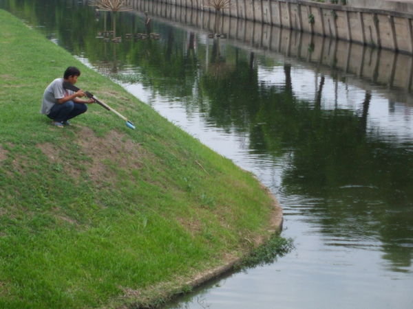 A new approach to fishing...