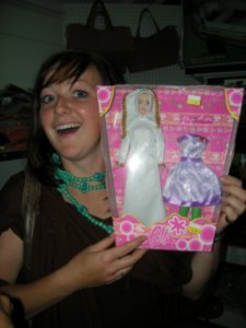veiled barbie!