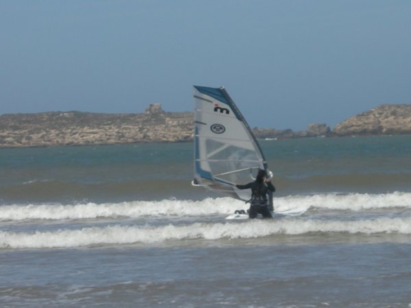 windsurfing chick