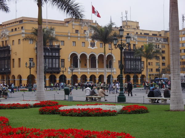 View across Plaza de Armas
