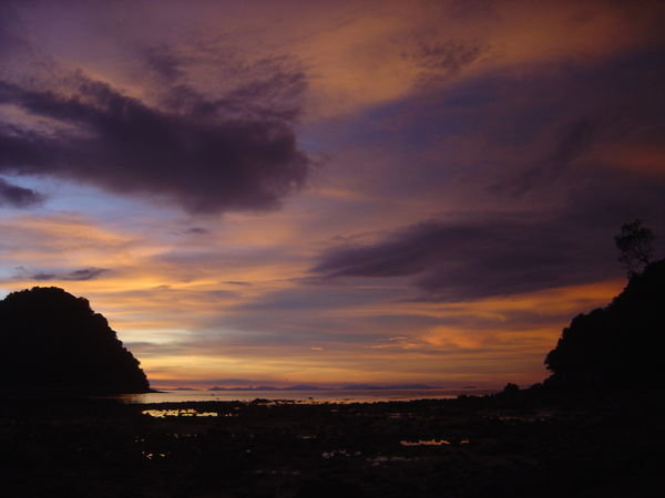 Sunset on Phi Phi Island