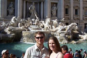 The Famous Trevi Fountain