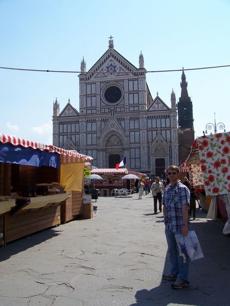 The market at Santa Croce