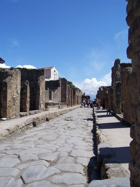 Typical Pompei Street