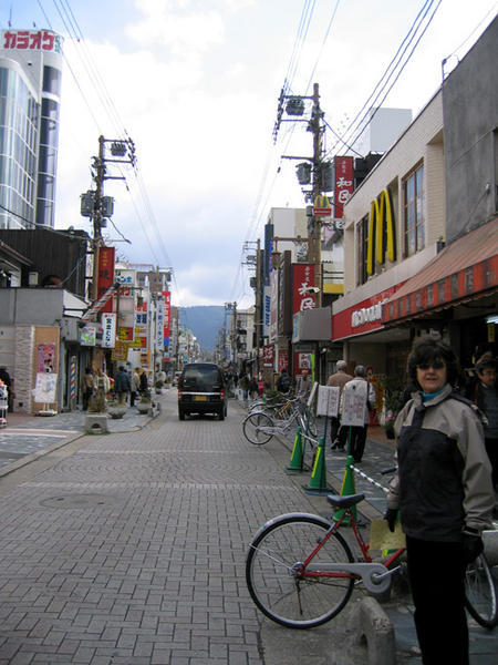 The main street of Nara