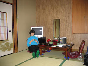 In our room at the Ryokan