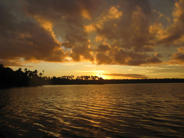 Sunset at Lake Sandoval