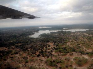 Selous from the crazy little plane