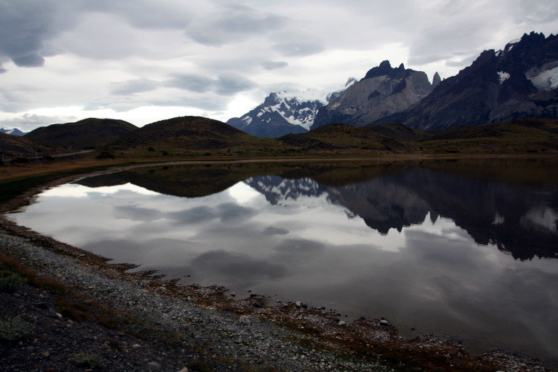 Calm morning in Torres del Paine