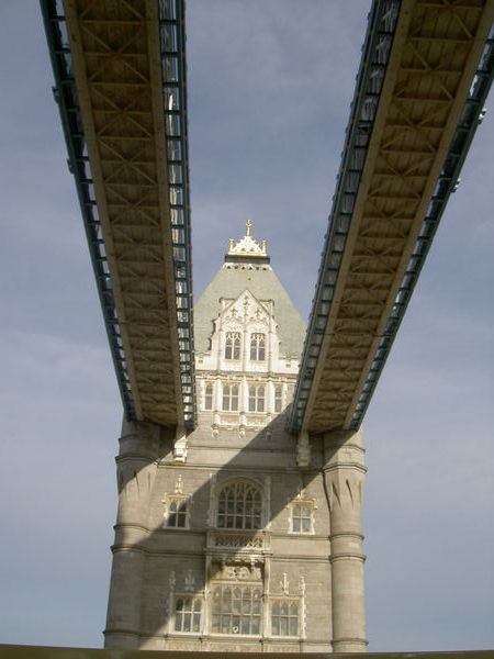 on the Tower Bridge