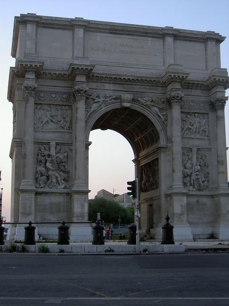 Porte d'Aix Arch in Marseille
