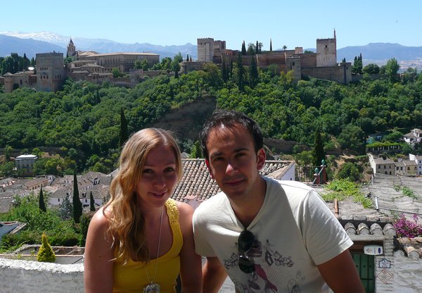 beautiful views of the alhambra