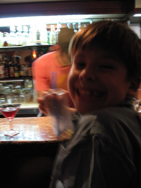 Nolan at the bar