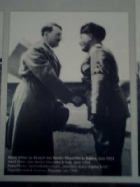 Hitler meets Benito Mussolini