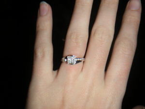 Briana's engagement ring