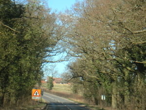 A very pretty drive to Stratford-Upon-Avon