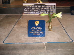 Grave of William Shakespeare