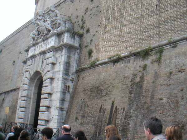 Vatican City Wall