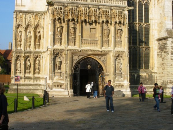 Will outside the Cathedral entrance