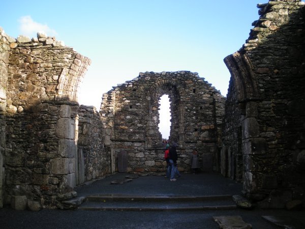 The Cathedral at the monastery in Glendalough