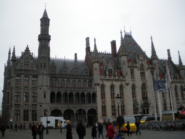 Lovely architecture in Bruges