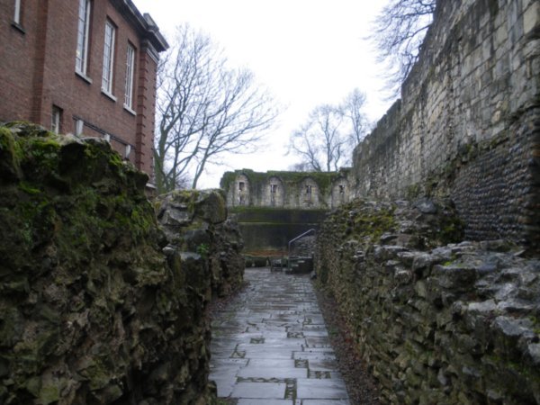 Remains of a Roman Wall