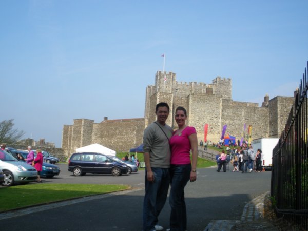Us at Dover Castle