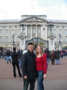 Us at Buckingham Palace