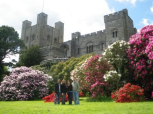 The 4 of us at Penrhyn Castle