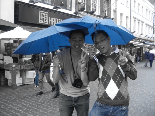 Will & Huy visiting Chinatown in London